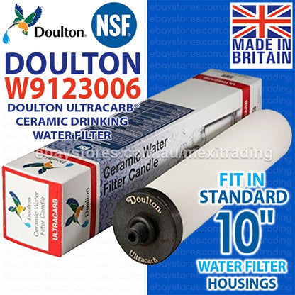 Doulton W9123053 UltraCarb Ceramic Filter Candle