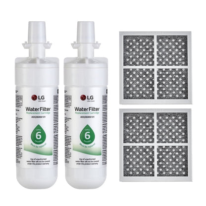 LG ADQ36006101 LT700P Genuine Fridge Filter + Air Filter LT120F
