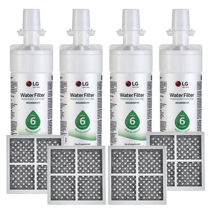 LG ADQ36006101 LT700P Genuine Fridge Filter + Air Filter LT120F
