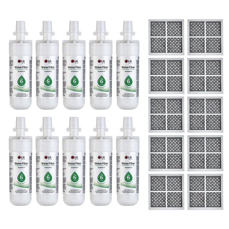 LG ADQ36006101 LT700P Genuine Fridge Filter + Air Filter LT120F