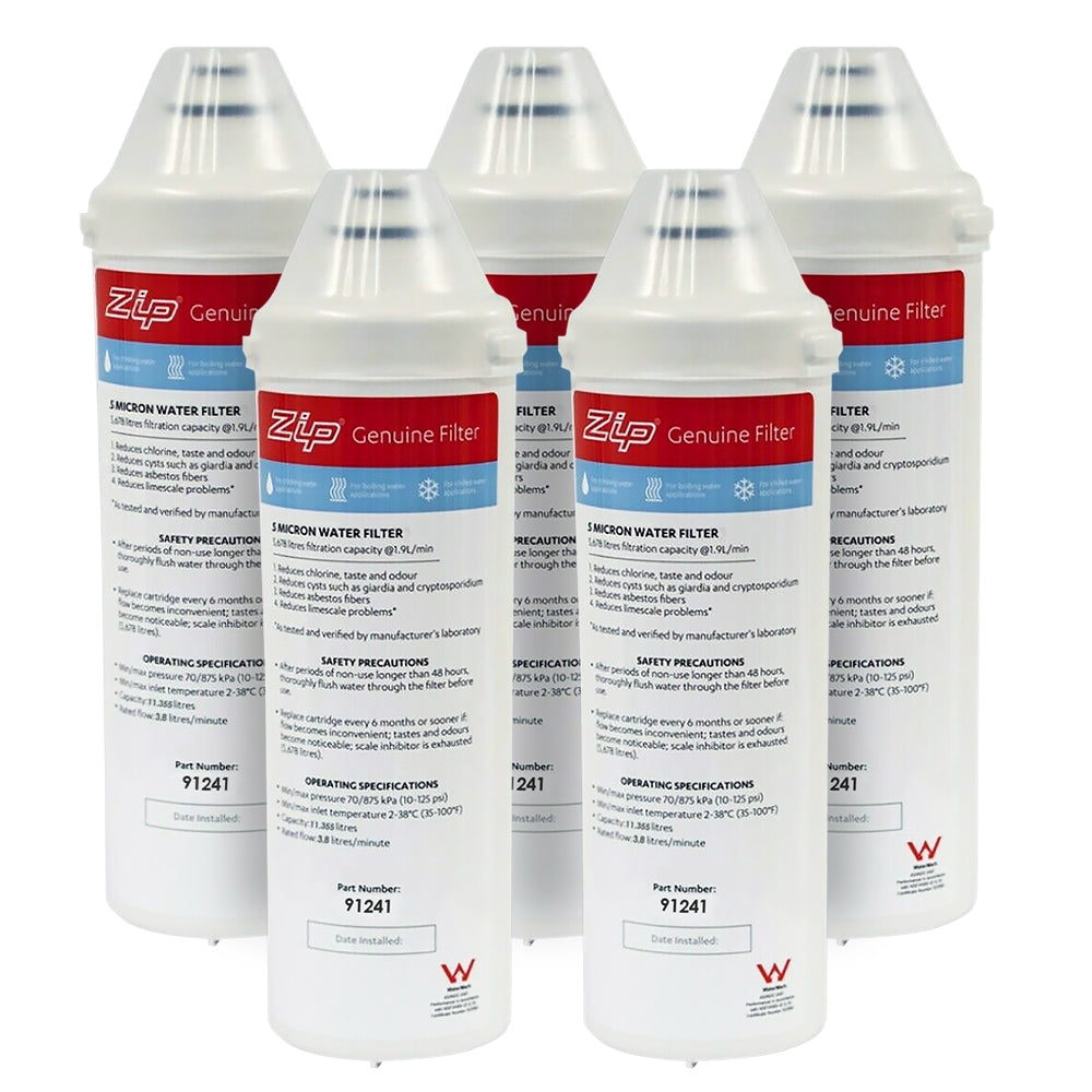 ZIP 91241 5 MICRON TRIPE ACTION WATER FILTER GENUINE ZIP FILTER