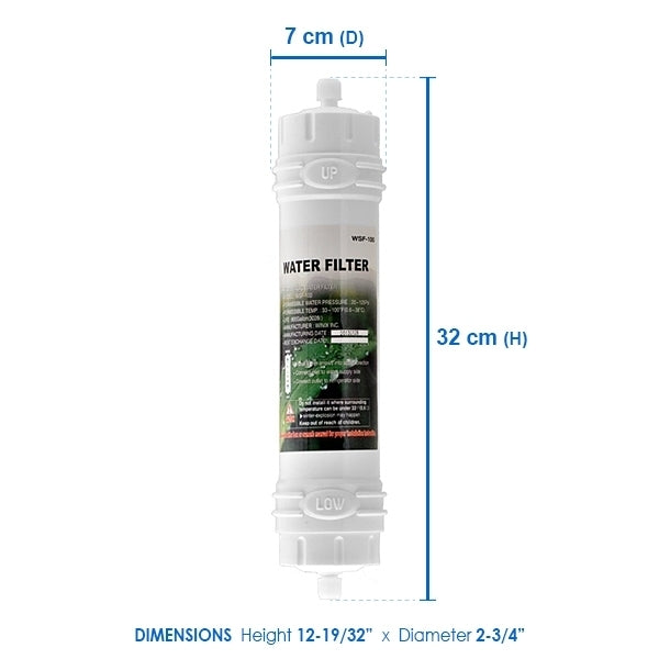 Rust & Sediment  Removal  shower filter -bodyluv Made in Korea