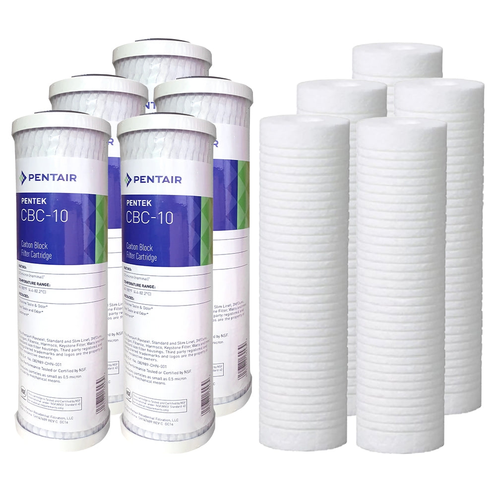 Pentek  ® CBC-10 Giardia Cyst Reduction Water Filter 0.5 Micron 10"