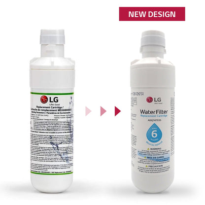 LG LT1000P MDJ64844601 ADQ74793501 refrigerator water filter