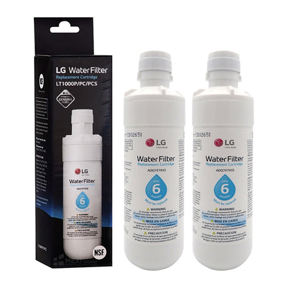 LG LT1000P MDJ64844601 ADQ74793501 refrigerator water filter