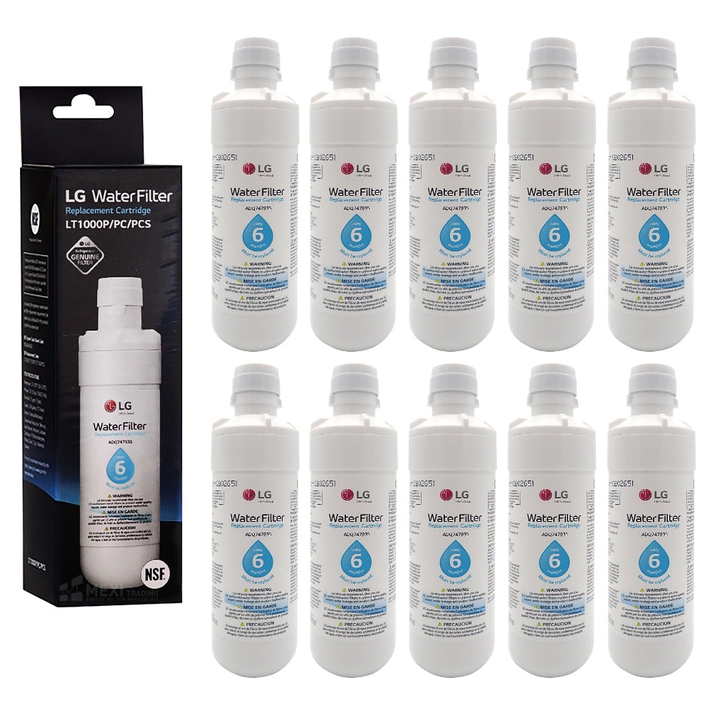 LG LT1000P MDJ64844601 ADQ74793501 refrigerator water filter