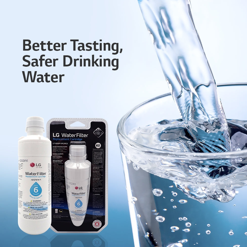 LG LT1000P MDJ64844601 ADQ74793501 refrigerator water filter