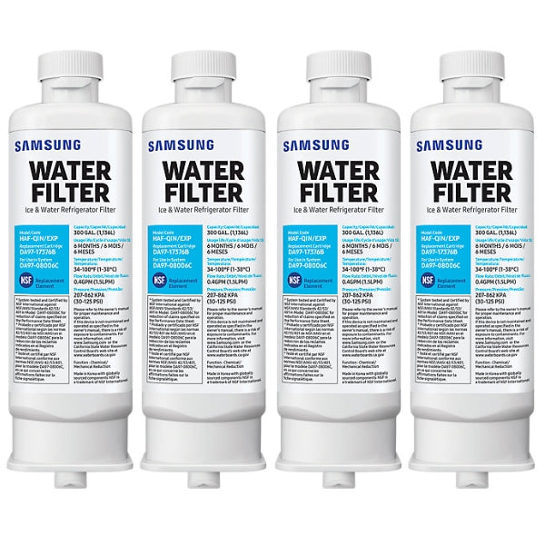 Samsung HAF-QIN/EXP Fridge Water Filter Fits SRF9100BB SRF678CDLS DA97-17376B