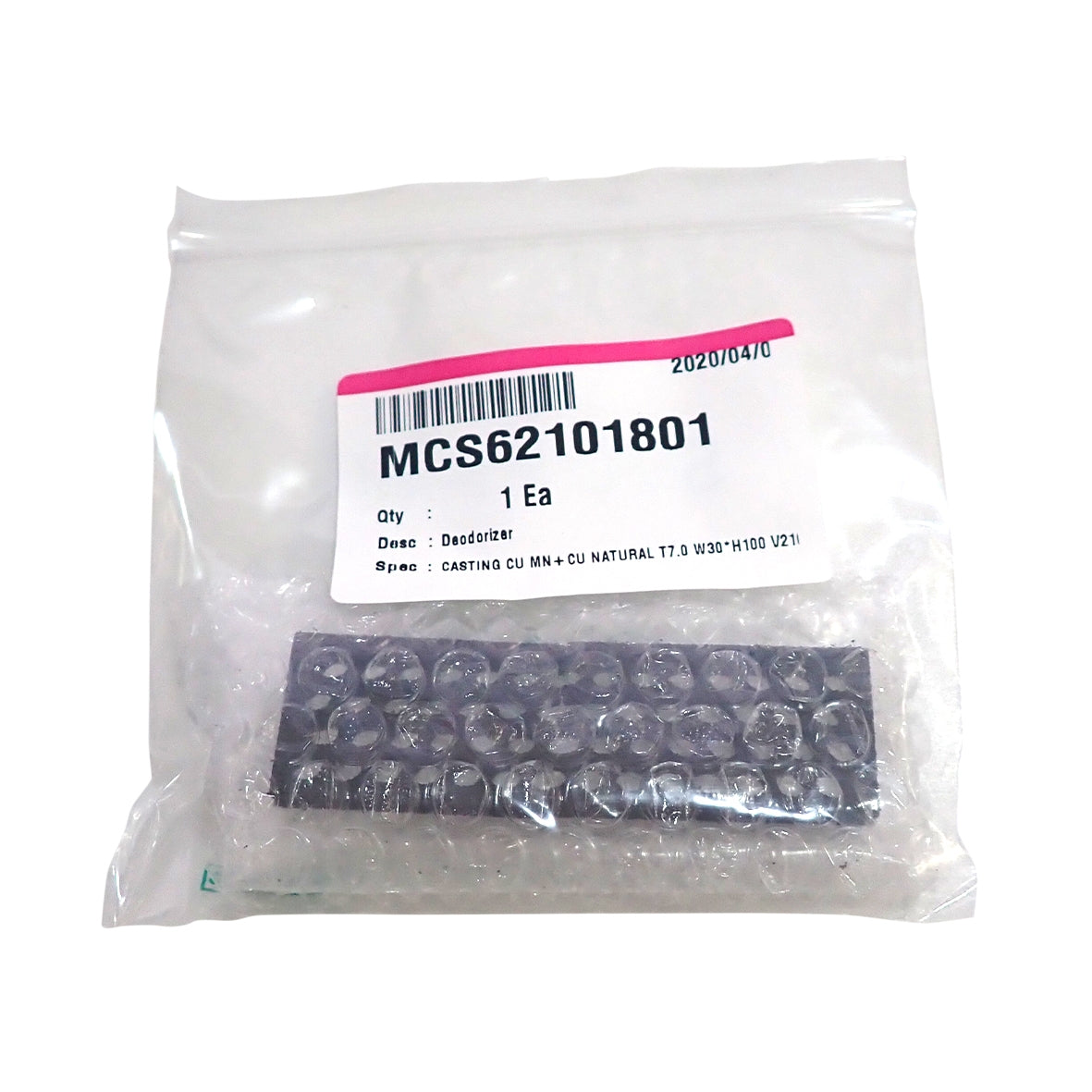 LG GENUINE REFRIGERATOR PART MCS62101801 DEODORIZER