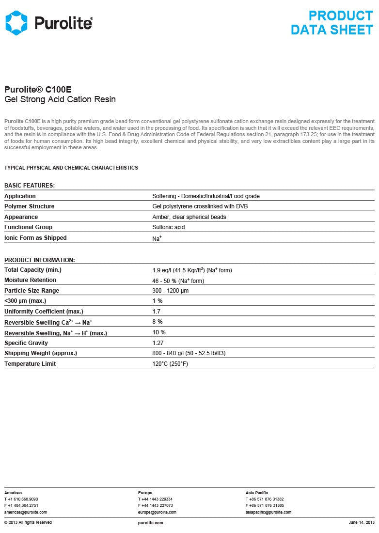 Resin Filter F-REN-14