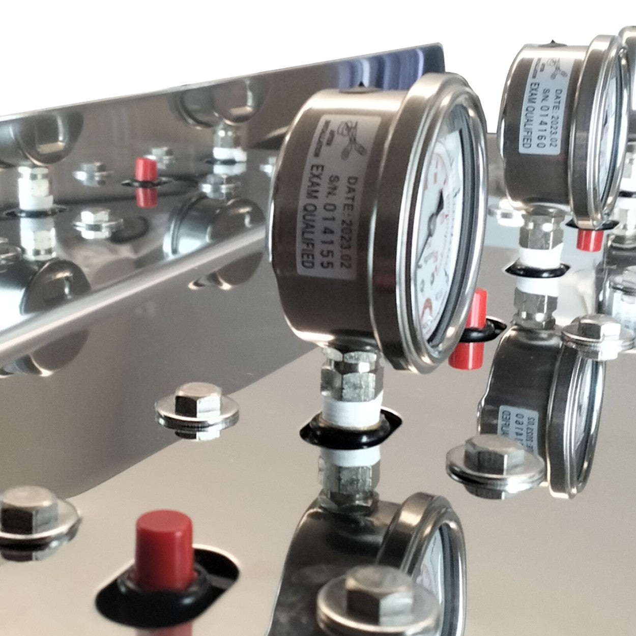 Whole House filter 20" x 4.5" TRIPLE Water System Stainless Steel Free Standing Option