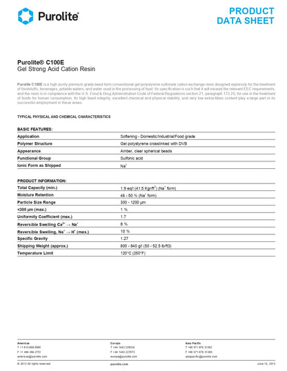 Resin Filter Premium Grade ION Exchange Mixed Bed Resin media System with garden hose Kit