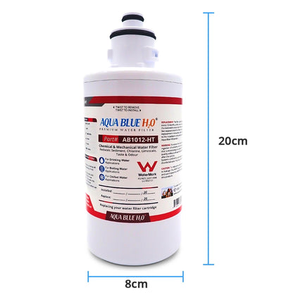 Aqua Blue H2O AB1012-HT Replacement Water Filter Cartridge for ZIP 93702
