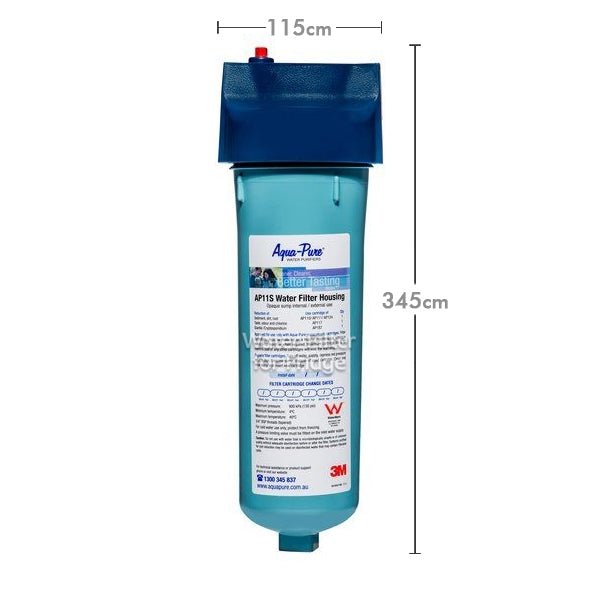 3M Aqua - Pure AP11S High Pressure Filter Housing kit with AP110 water filter set - WATER FILTER DISTRIBUTORS