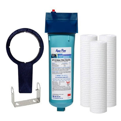 3M Aqua - Pure AP11S High Pressure Filter Housing kit with AP110 water filter set - WATER FILTER DISTRIBUTORS