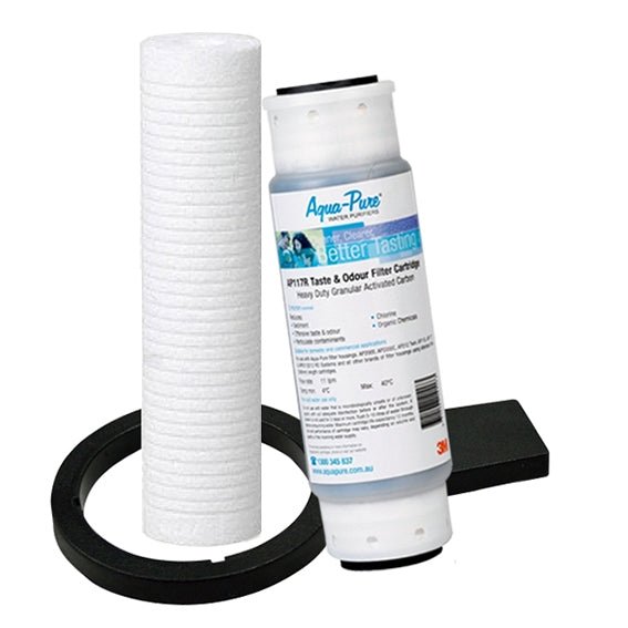 3M Aqua - Pure AP12S Replacement Filter Set 5 Micron AP110 + AP117 10" - WATER FILTER DISTRIBUTORS