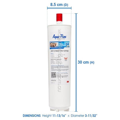 3M Aqua - Pure AP8112 AP8000 Water Filter Cartridge - WATER FILTER DISTRIBUTORS