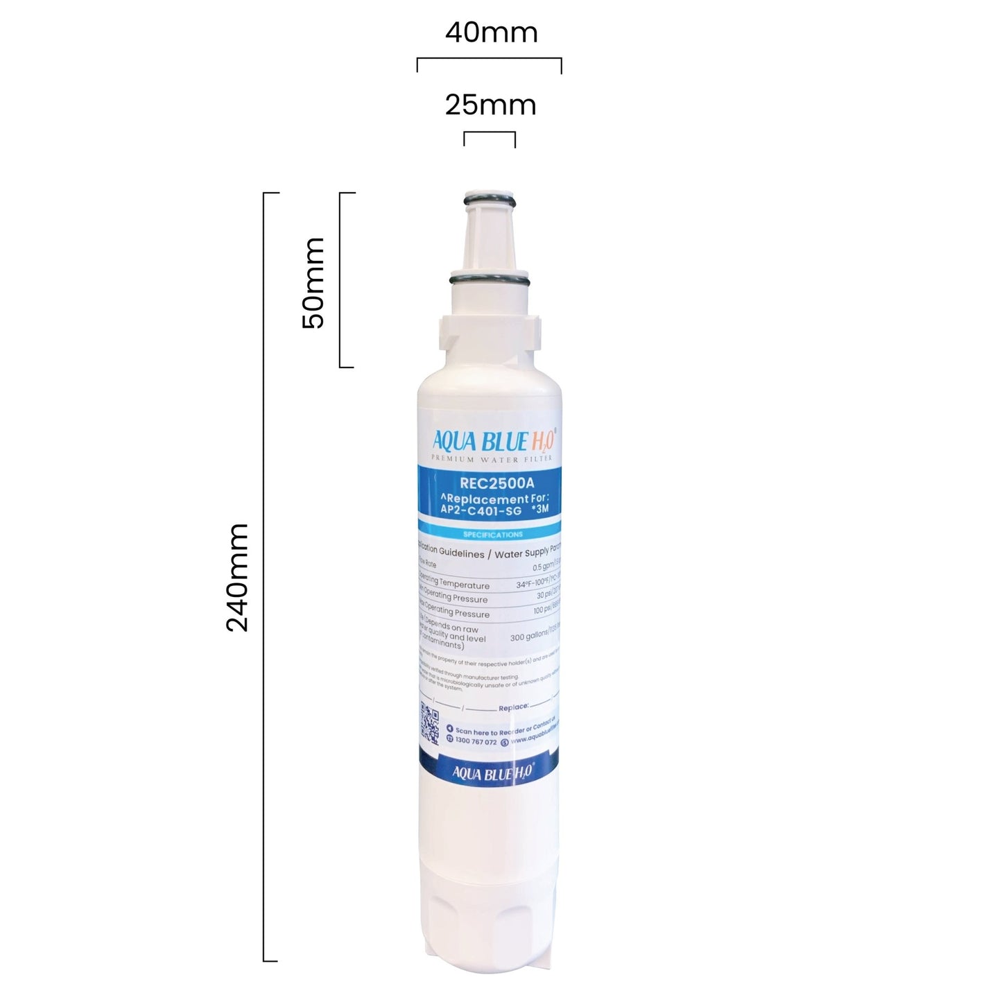 3M Caravan & RV CC111 RV401 RD6005C Replacement Water Filter Cartridge Compatible - WATER FILTER DISTRIBUTORS