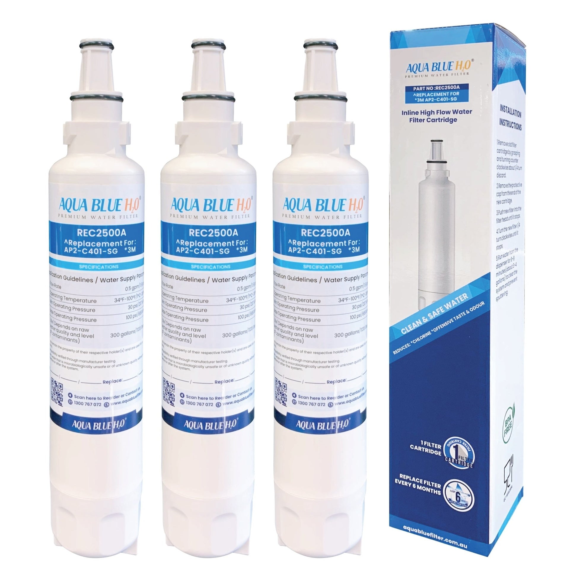 3M Caravan & RV CC111 RV401 RD6005C Replacement Water Filter Cartridge Compatible - WATER FILTER DISTRIBUTORS