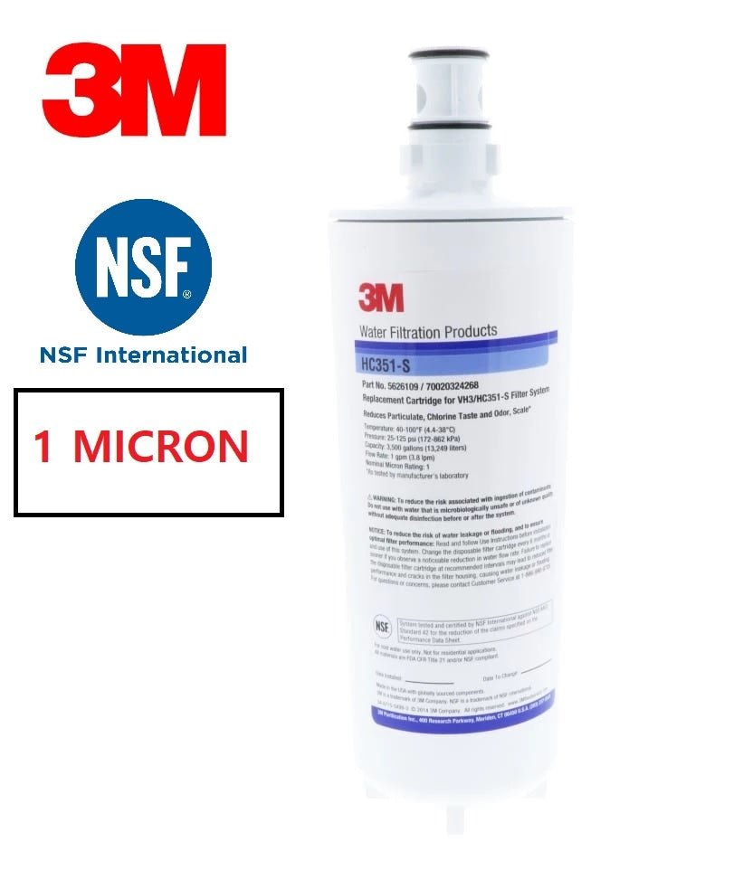 3M Cuno H C - CS - FF Replacement Water Filter Cartridge for Hot Beverage Scale Protection - WATER FILTER DISTRIBUTORS