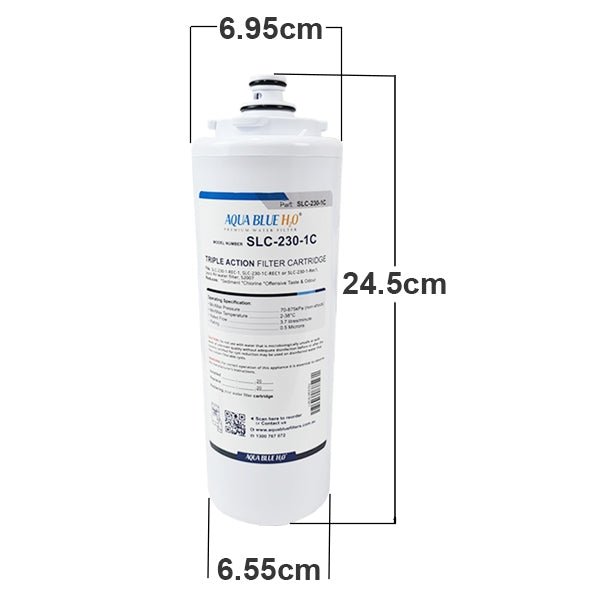 3M Generic SLC - 230 - 1C Snap Seal Water Filter Fits to SLC - 230 - 1 - REC - 1 AB - CARAVAN - WATER FILTER DISTRIBUTORS