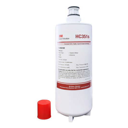 3M HF15 - MS /HC351S Single Water Filter Cartridge High Flow - WATER FILTER DISTRIBUTORS