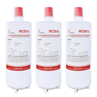 3M HF15 - MS /HC351S Single Water Filter Cartridge High Flow - WATER FILTER DISTRIBUTORS