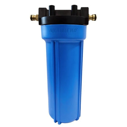 3M Single Caravan Filter System + Raindance String Wound SPF - P5, Brass Hose Connection Fitting - WATER FILTER DISTRIBUTORS