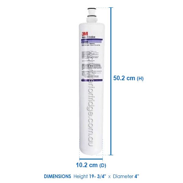 3M Water Filtration Replacement Filter Cartridge,P124BN 5610901 - WATER FILTER DISTRIBUTORS
