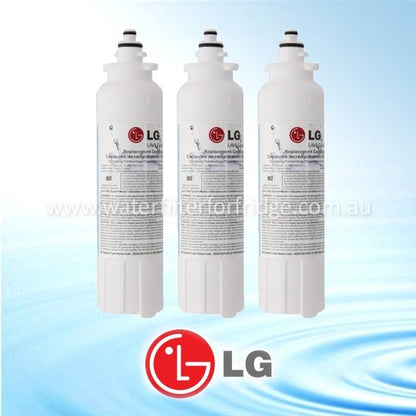 3x LG ADQ73613401 / LT800P Genuine Fridge Filter - WATER FILTER DISTRIBUTORS