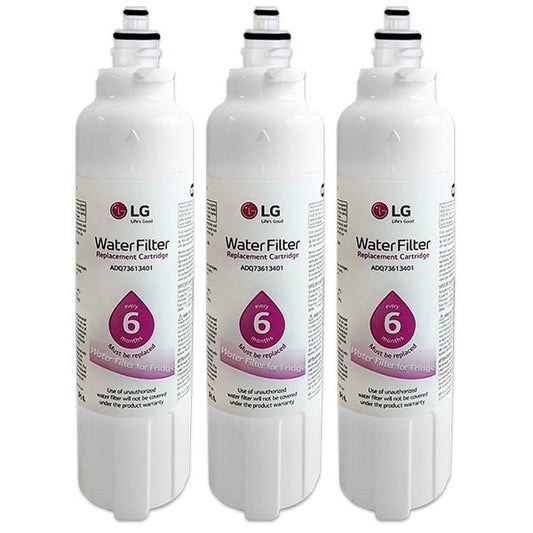 3x LG ADQ73613401 / LT800P Genuine Fridge Filter - WATER FILTER DISTRIBUTORS