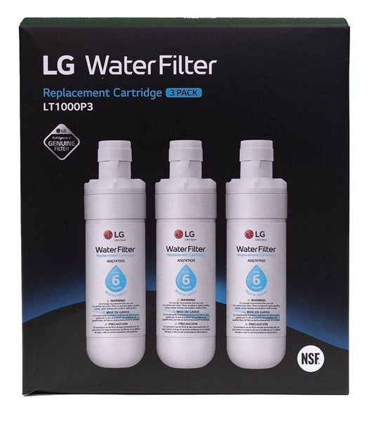 3x LG LT1000P MDJ64844601 ADQ74793501 refrigerator water filter - WATER FILTER DISTRIBUTORS