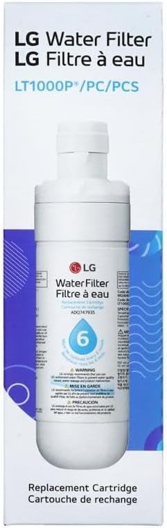 2x LG LT1000P MDJ64844601 ADQ74793501 refrigerator water filter