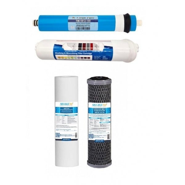 4 STAGE UNDERSINK REVERSE OSMOSIS WATER FILTER WITH ALKALINE - WATER FILTER DISTRIBUTORS