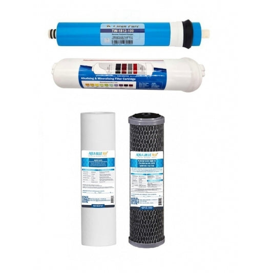4 STAGE UNDERSINK REVERSE OSMOSIS WATER FILTER WITH ALKALINE