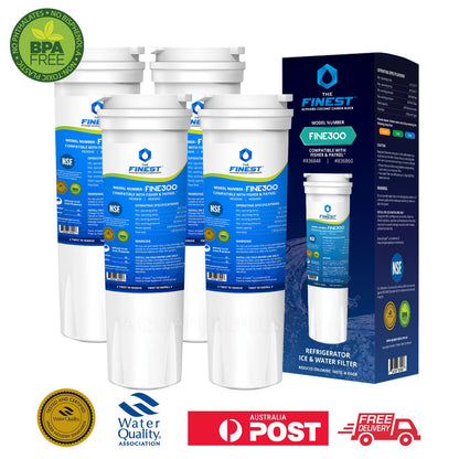 4 x 836848 Fisher and Paykel water filter from Finest series FINE300 FITS AQP - FF17A - WATER FILTER DISTRIBUTORS