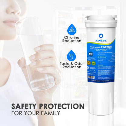 4 x 836848 Fisher and Paykel water filter from Finest series FINE300 FITS AQP - FF17A - WATER FILTER DISTRIBUTORS