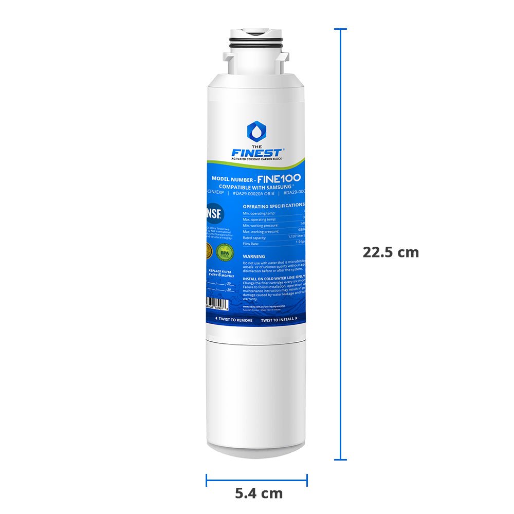 4 X Samsung DA29 - 00020B Premium Compatible Ice & Water Fridge Filter SRF719DLS - WATER FILTER DISTRIBUTORS