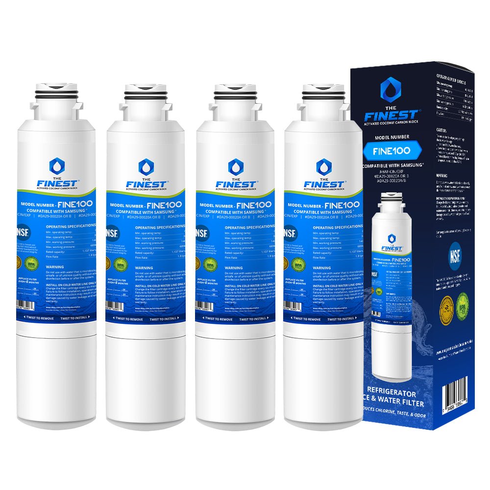 4 X Samsung DA29 - 00020B Premium Compatible Ice & Water Fridge Filter SRF719DLS - WATER FILTER DISTRIBUTORS