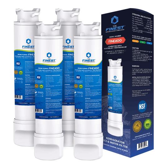 4 X WESTINGHOUSE Fridge Water Filter EPTWFU01 807946705 for WQE6060SB WHE6060SB FINEST - WATER FILTER DISTRIBUTORS