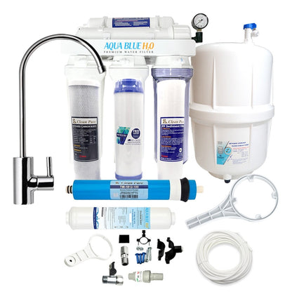 Whole house water system with RO purification system