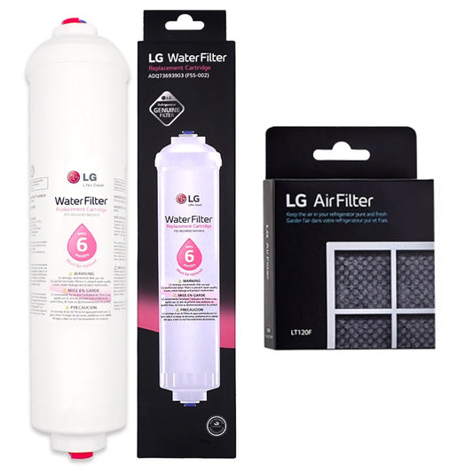 5231JA2012A LG Genuine Fridge Filter with Genuine Air Filter LT120F