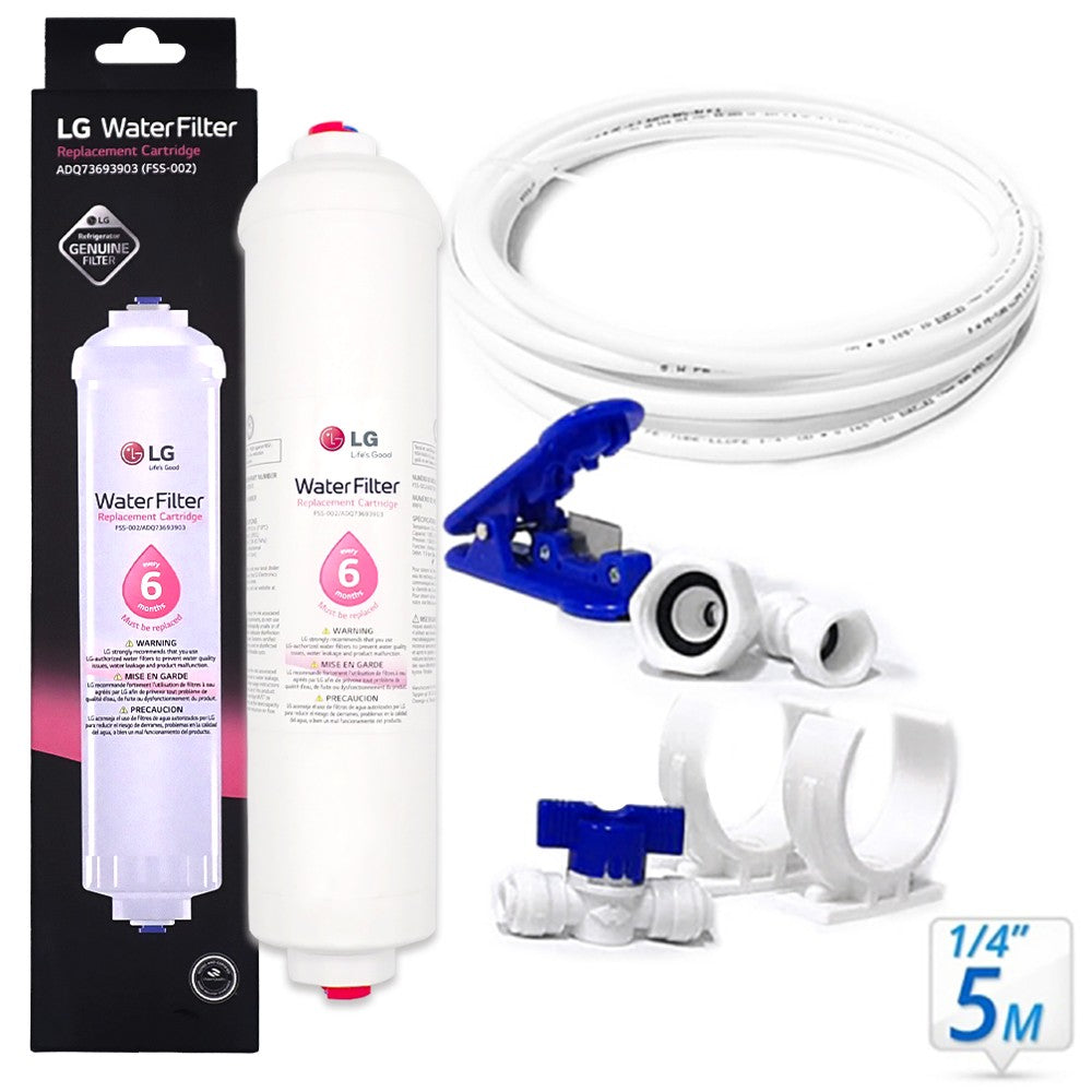 5231JA2012A LG Fridge Filter Genuine External fridge filter Hose(5M) Kit