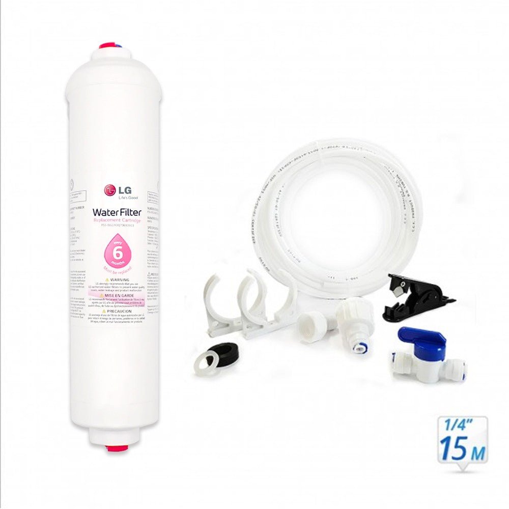 LG 5231JA2012A Genuine External Fridge Filter Hose(15M) Kit