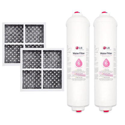 5231JA2012A LG Genuine Fridge Filter with Genuine Air Filter LT120F