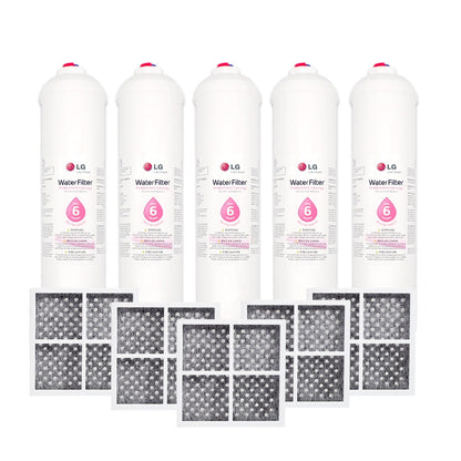 5231JA2012A LG Genuine Fridge Filter with Genuine Air Filter LT120F