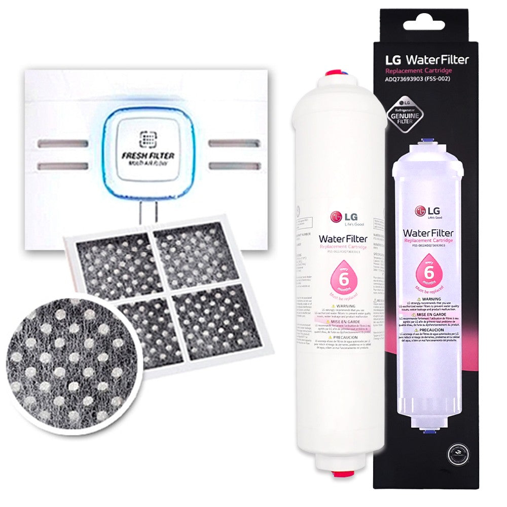 5231JA2012A LG Genuine Fridge Filter with Genuine Air Filter LT120F