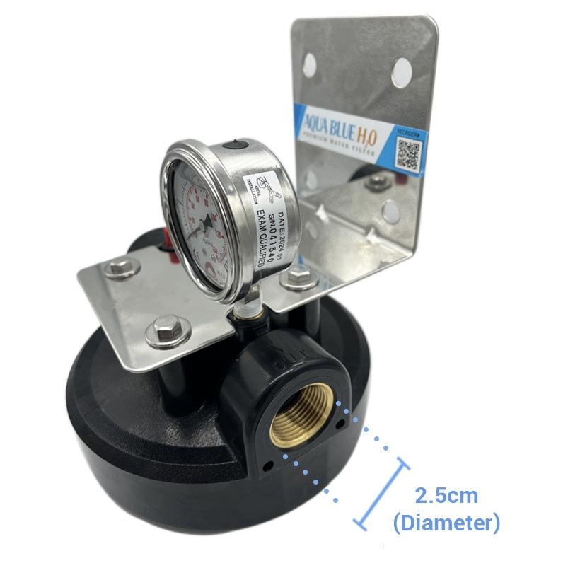 20 Inch Big Blue Whole House Water System with Sediment Polyspun Filter 10 Micron 60LPM