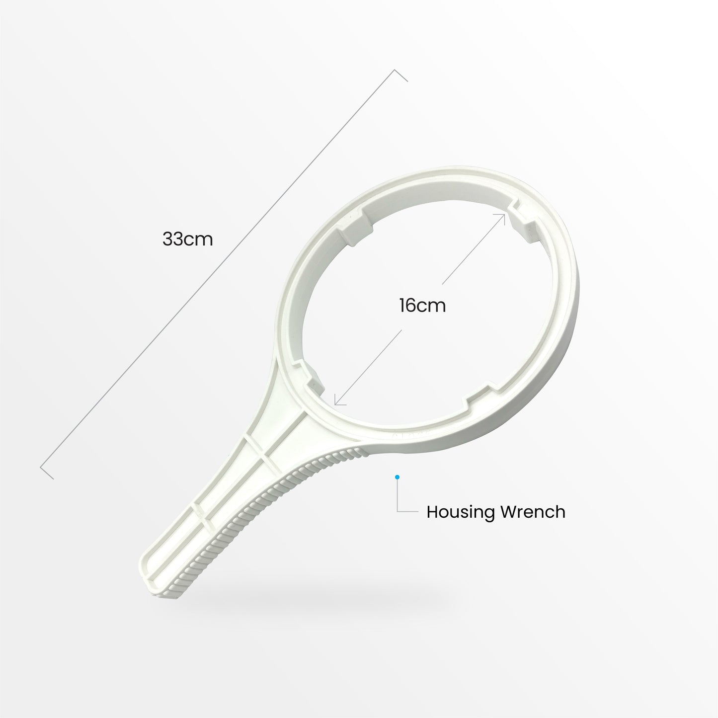 20″ x 4.5″ Mixed Bed Resin DI Water Filter