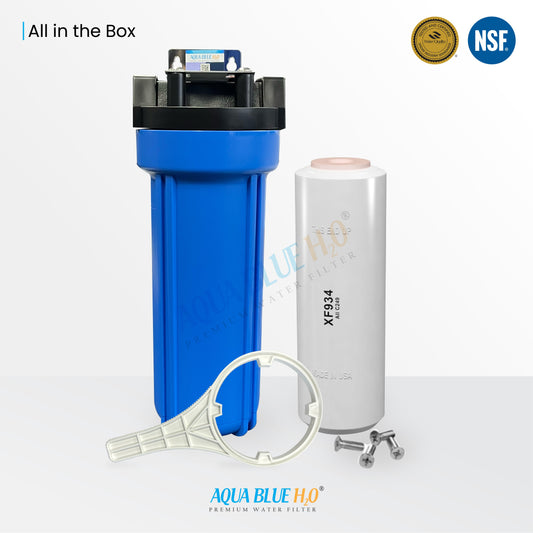 Whole House Water System with Omnipure XF934 Fluoride Reduction Filter